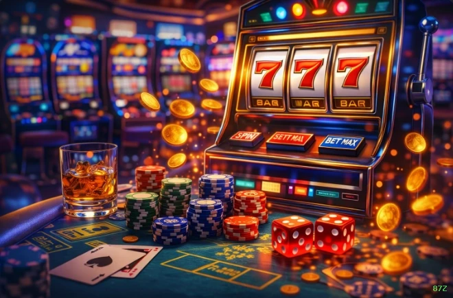Jogos de Mesa Premium 87Z - Blackjack, Roleta, Baccarat